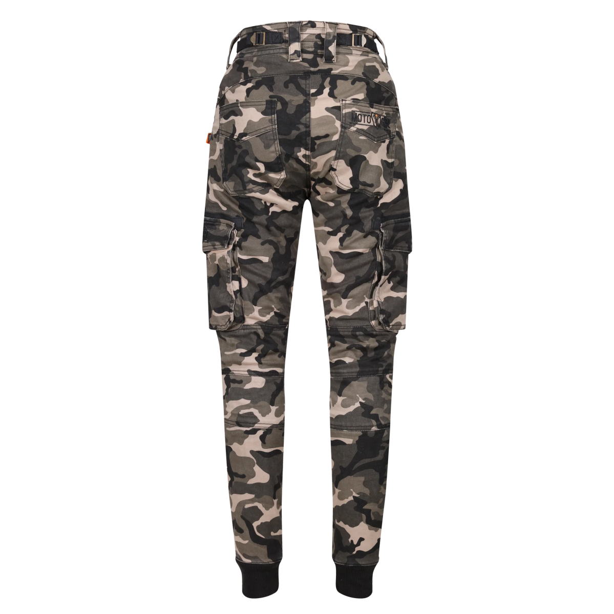MotoGirl Lara Cargo trousers in Camo