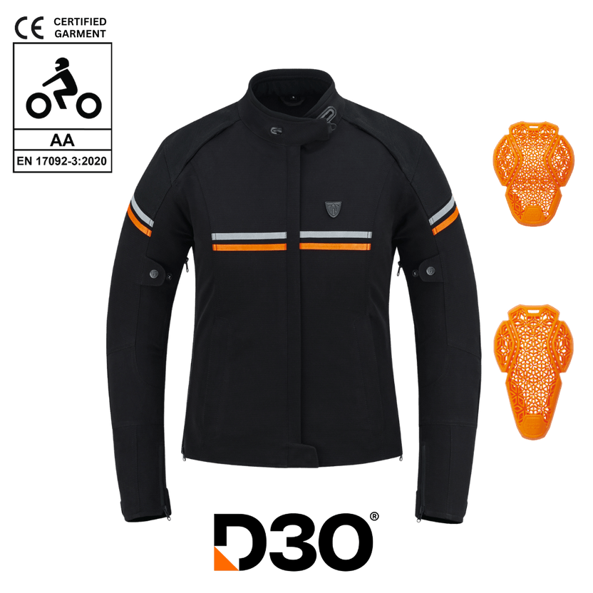 MotoGirl Vanessa Jacket in Black