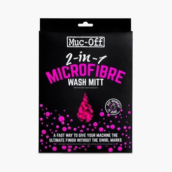 Muc-Off 2-in-1 Chenille Microfibre Wash Mitt | Veloce Club