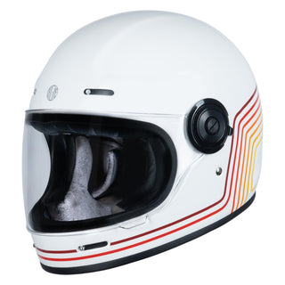 Origine Vega Sunrise Helmet in White and red