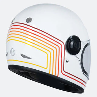 Origine Vega Sunrise Helmet in White and red