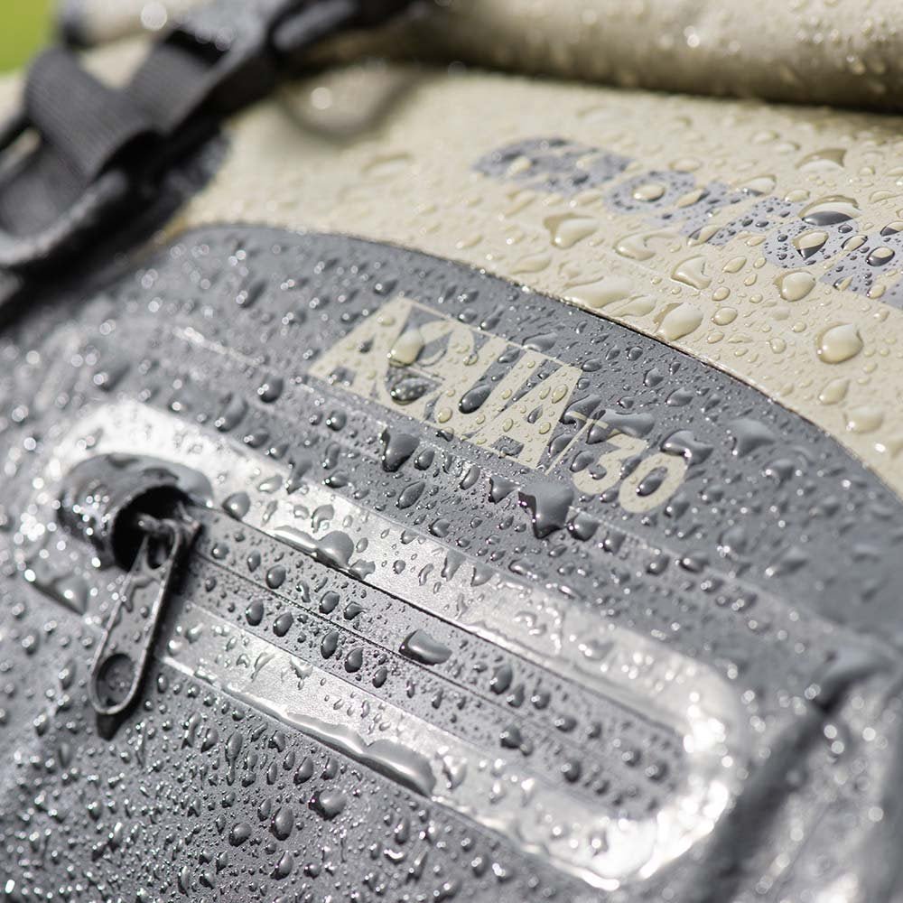 Oxford Aqua T - 30 Roll Bag in Black and Khaki