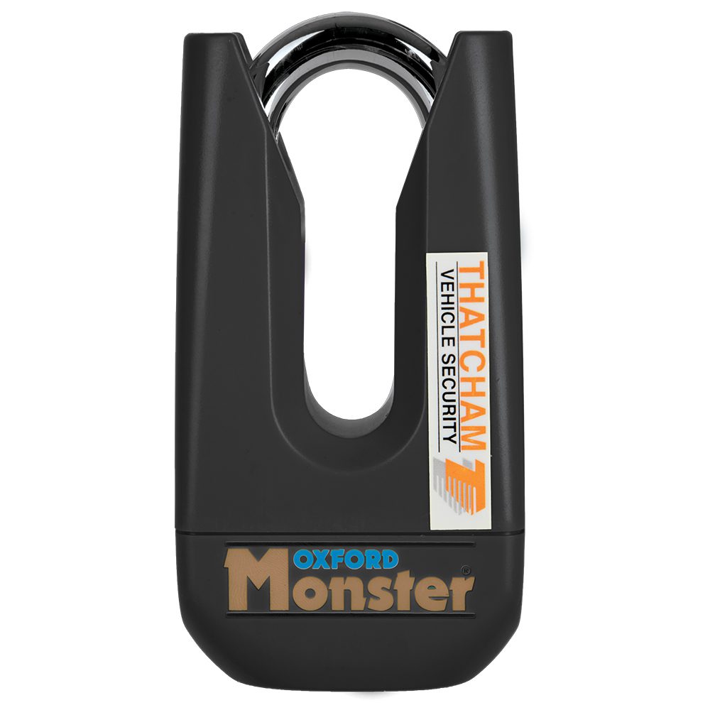 Oxford Monster 11mm Disc Lock in Black - available at Veloce Club