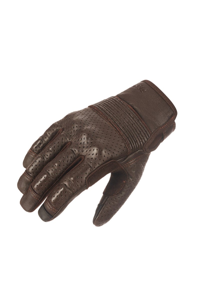 Pando Moto Onyx 02 Gloves - Brown | Veloce Club