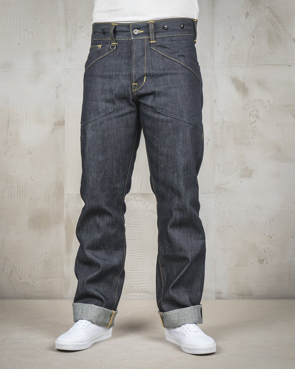 Pike Brothers 1936 Chopper Pant 11oz Metal - available at Veloce Club