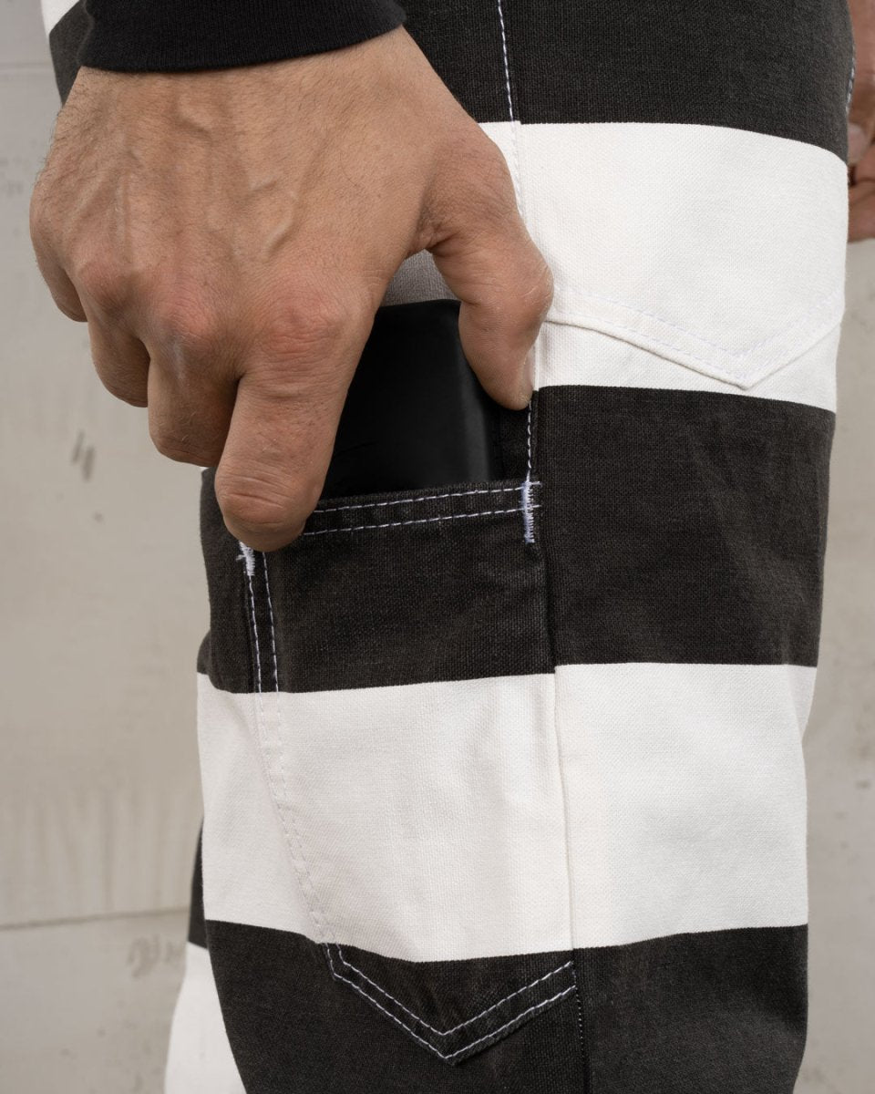 Pike Brothers 1936 Chopper Pant Alcatraz White - available at Veloce Club