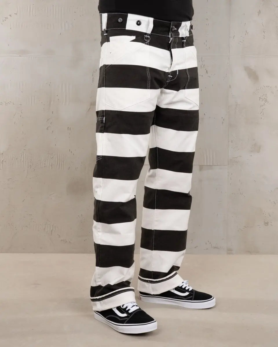 Pike Brothers 1936 Chopper Pant Alcatraz White - available at Veloce Club