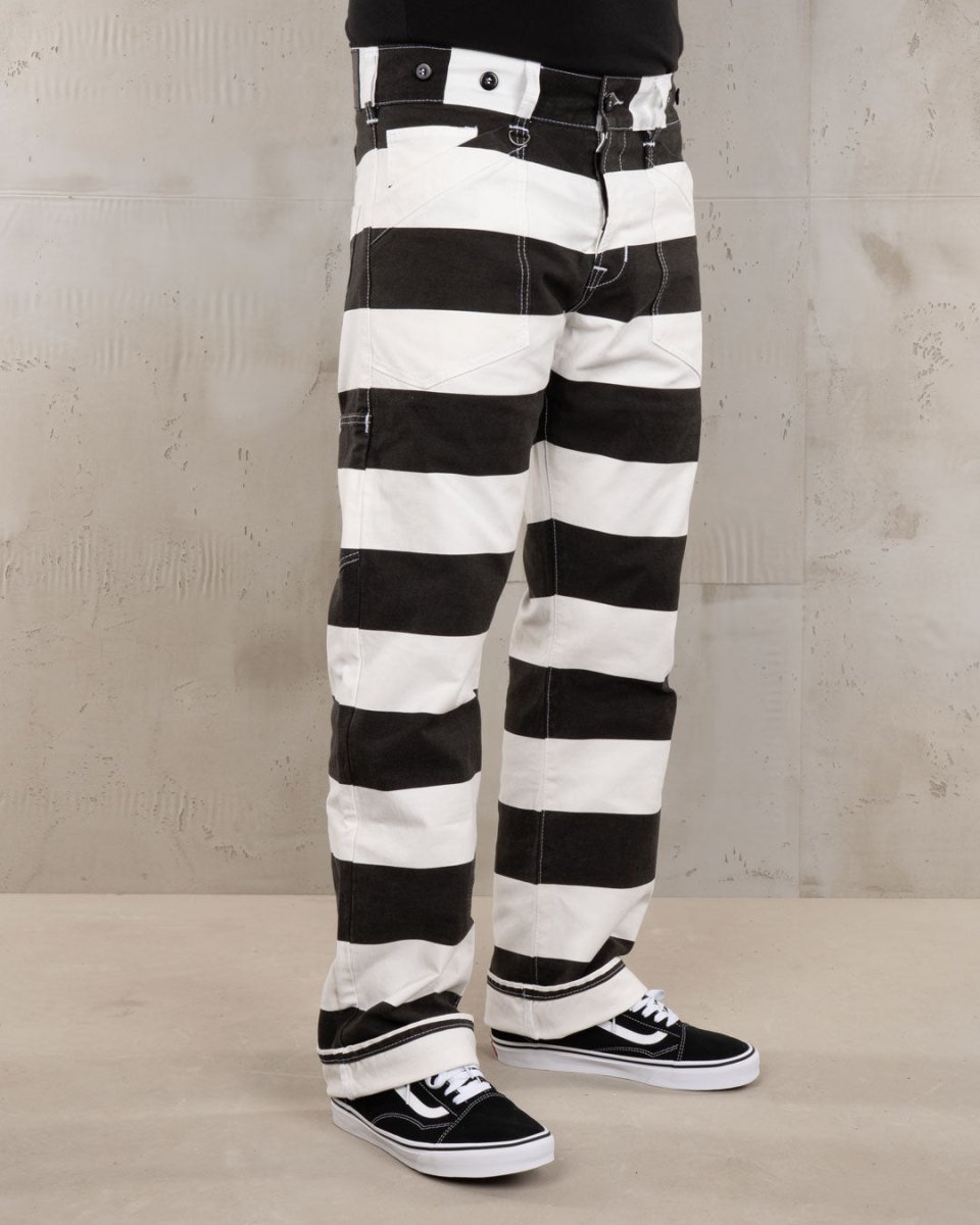 Pike Brothers 1936 Chopper Pant Alcatraz White - available at Veloce Club