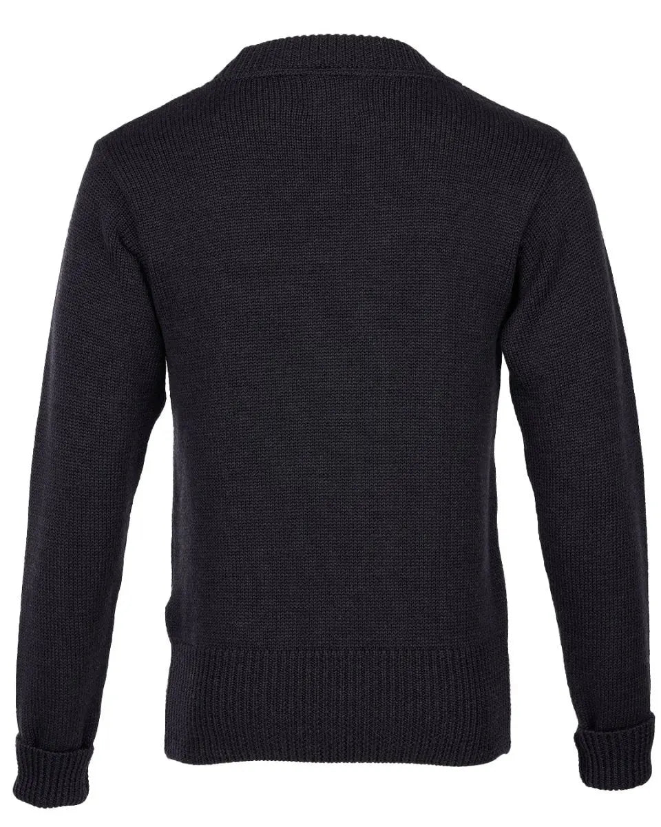 Pike Brothers 1941 USN Seaman Sweater Anthracite - available at Veloce Club