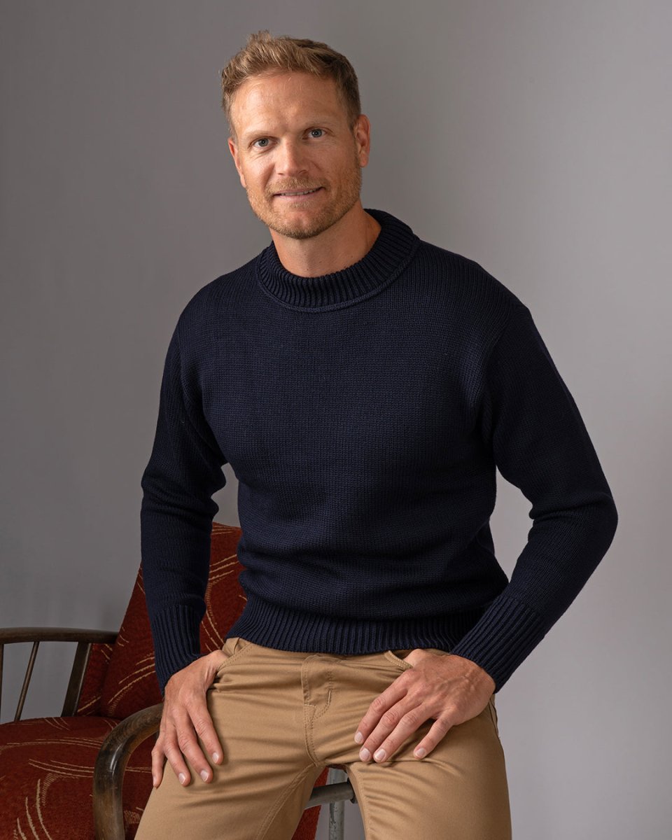 Pike Brothers 1941 USN Seaman Sweater Navy | Veloce Club