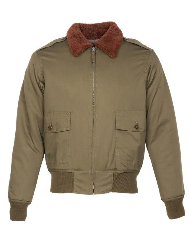 Pike Brothers 1943 B10 Flight Jacket Olive Drab