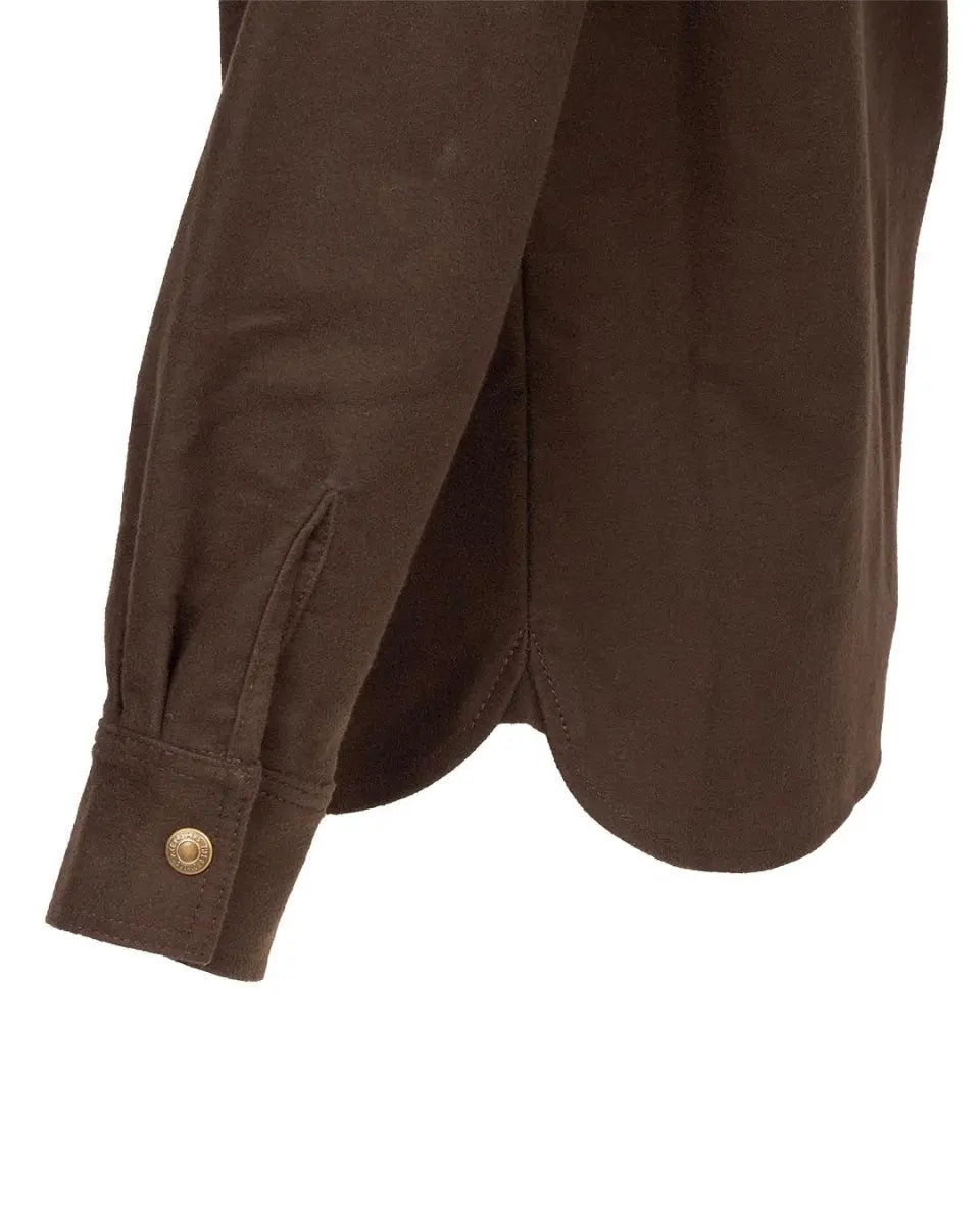 Pike Brothers 1943 CPO Moleskin Soil Brown - available at Veloce Club
