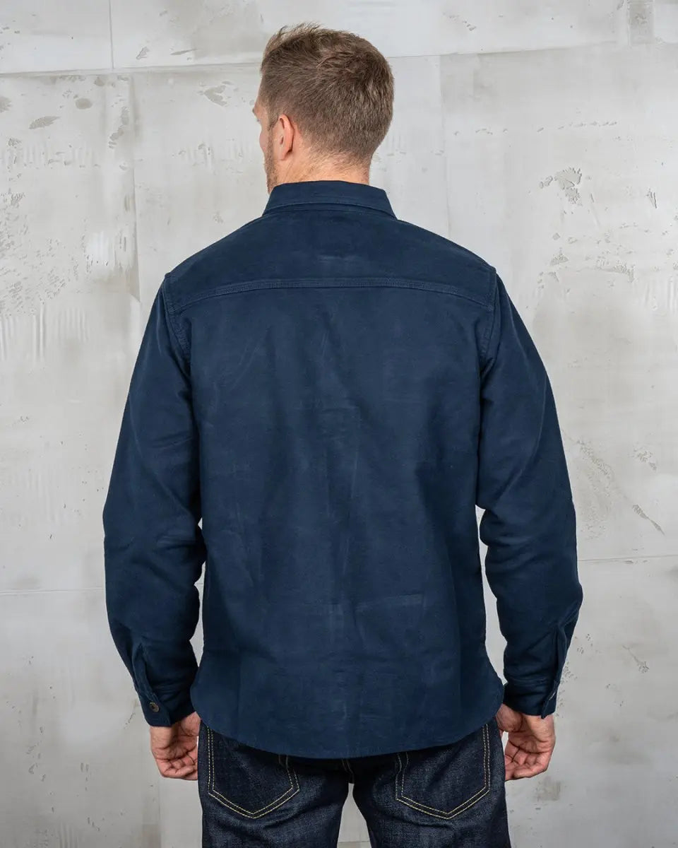 Pike Brothers 1943 CPO Shirt Moleskin Navy