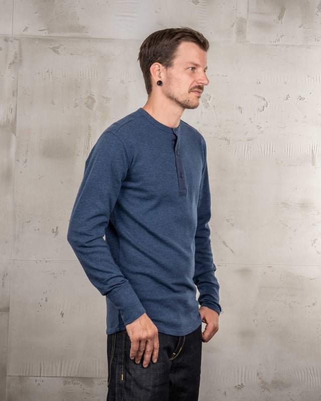 Pike Brothers 1954 Utility Shirt in Indigo Melange | Veloce Club
