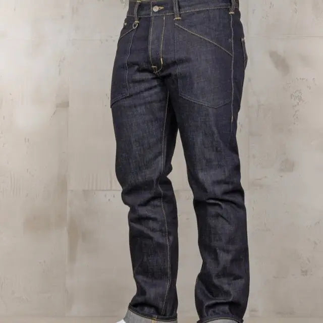 Pike Brothers 1958 Chopper Jeans 15oz Indigo - available at Veloce Club