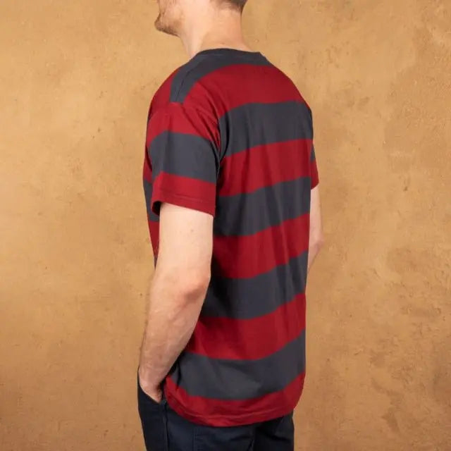 Pike Brothers 1969 Sports T-shirt Rockledge Red - available at Veloce Club