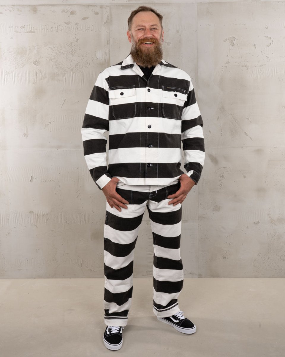 Pike Brothers OG-107 Shirt Alcatraz White | Veloce Club