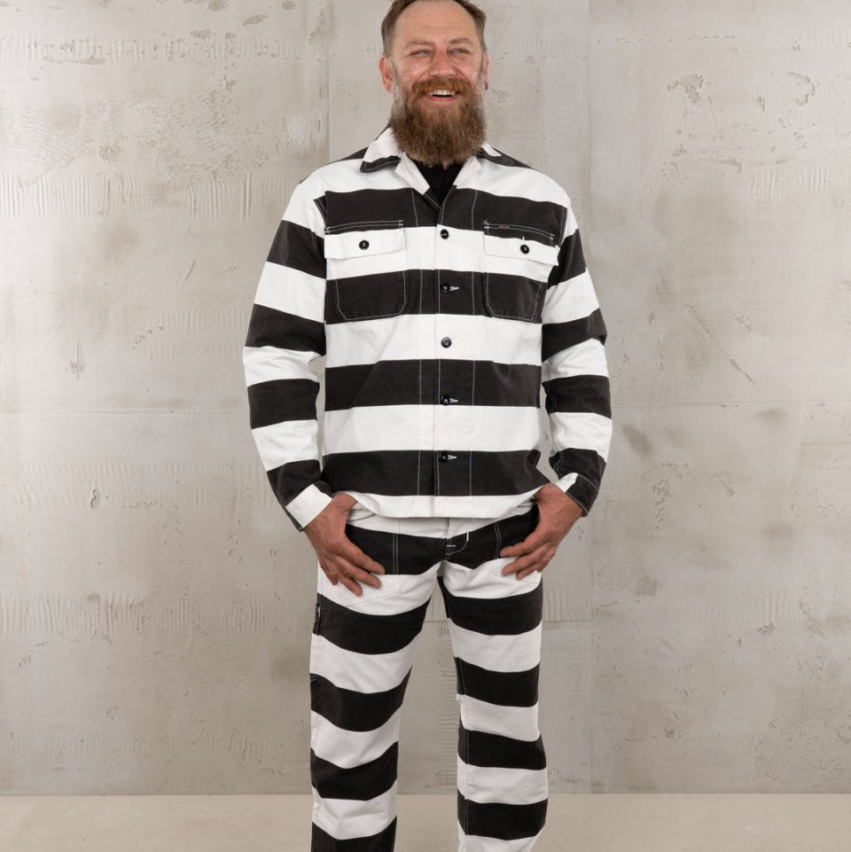 Pike Brothers OG-107 Shirt Alcatraz White | Veloce Club