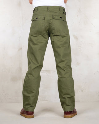 Pikes Brothers 1962 OG - 107 Pant Olive - available at Veloce Club