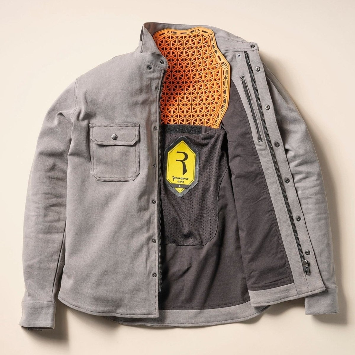 Resurgence Gear Kingston AAA Moto Shirt Charcoal