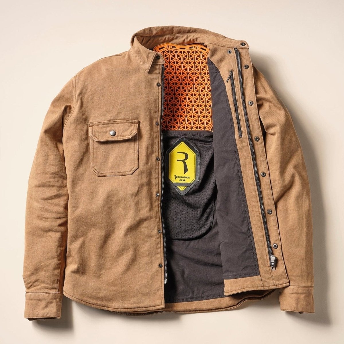 Resurgence Gear Kingston AAA Moto Shirt Fudge