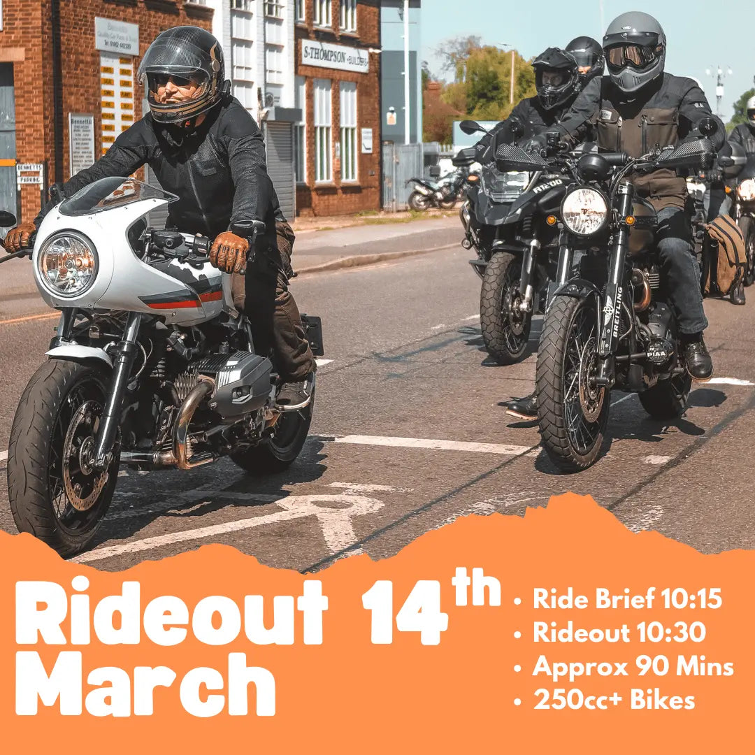 Sat 14th March: Motorcycle ride out from Veloce Club, Hitchin