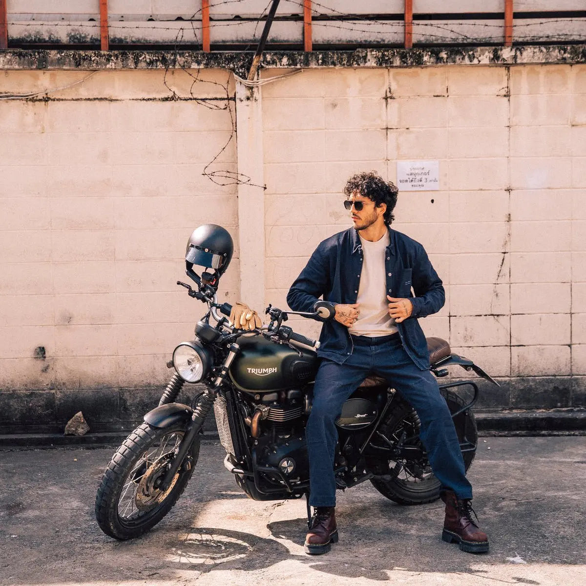 Silk Road Chore AA rated Motorcycle Riding Shirt