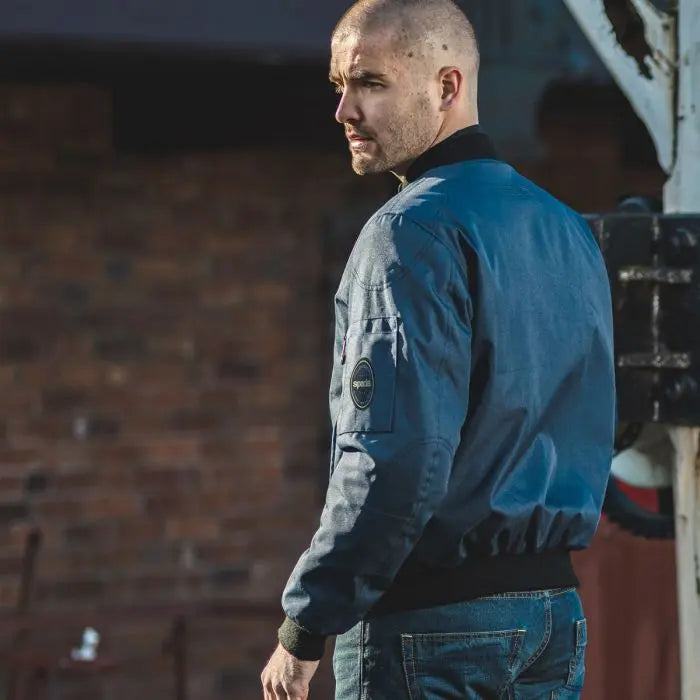 Spada Airforce 1 Waterproof Jacket in Blue