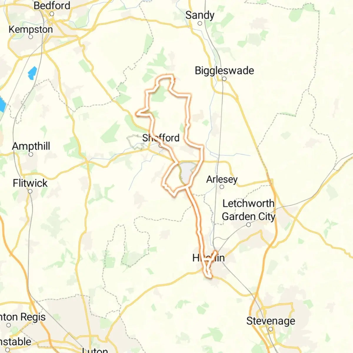 Veloce Club DGR route