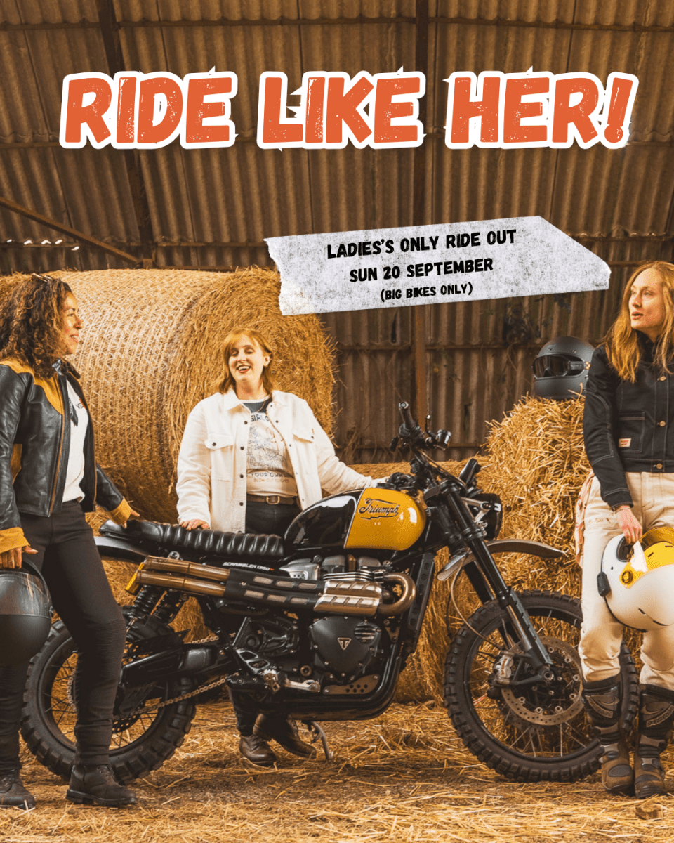 Ride Like Her - Ladies only Ride out at Veloce Club