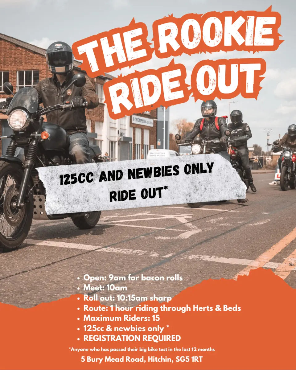 Sun 28 Jun: The Rookie Ride Out