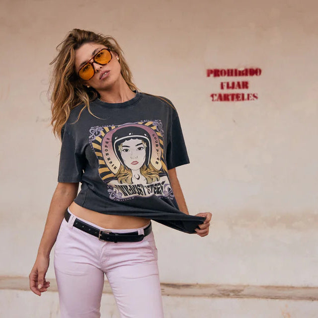 Wildust Sisters Rebel Rider T-shirt | Veloce Club