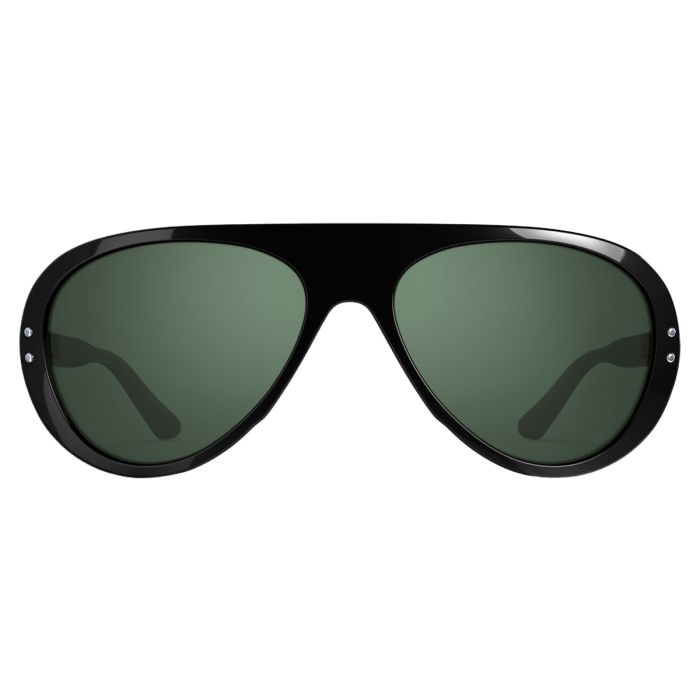 VALLON Moto Aviator Sunglasses in Black