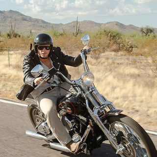 VALLON Moto Aviator Sunglasses in Black