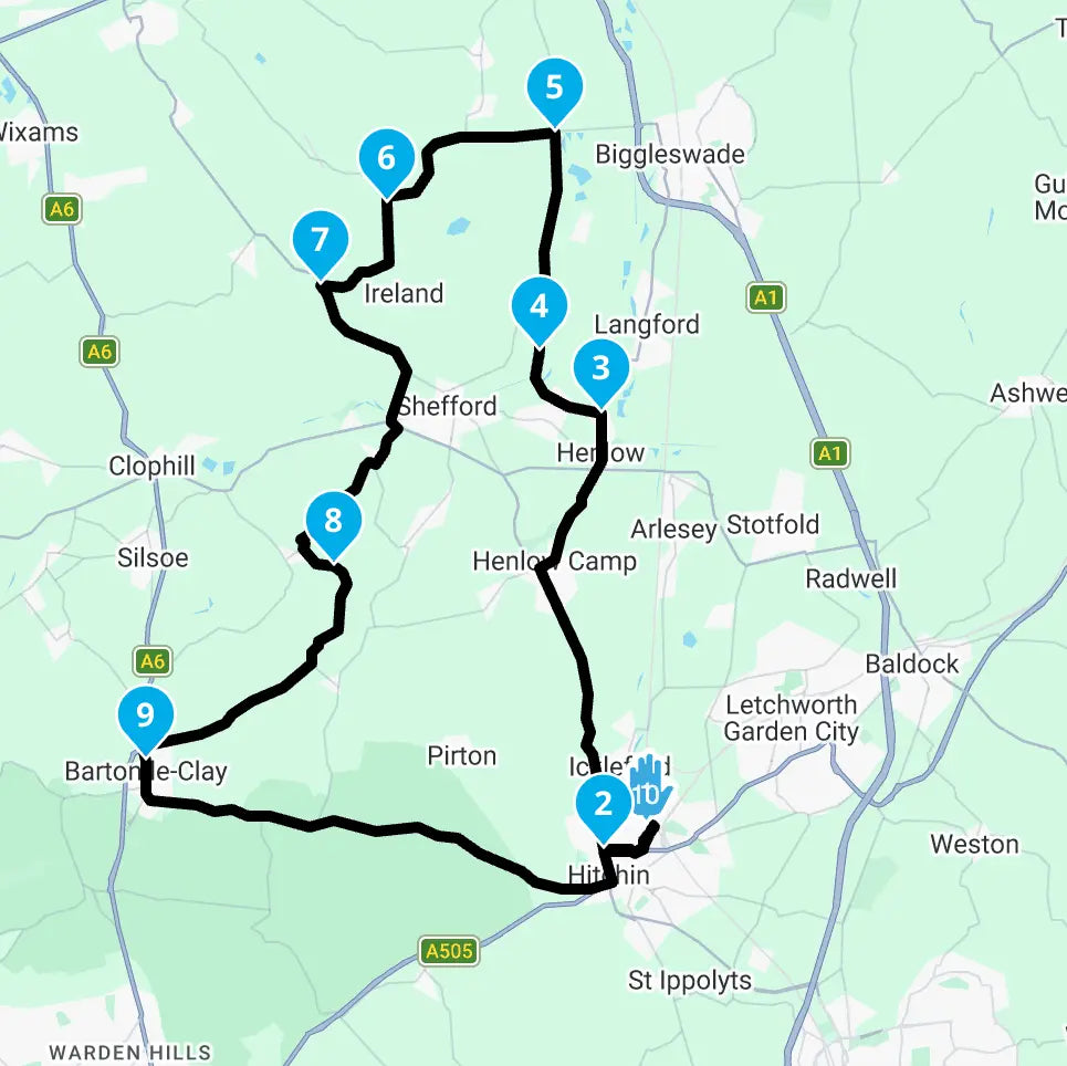 Veloce Club 35mile GPX Route
