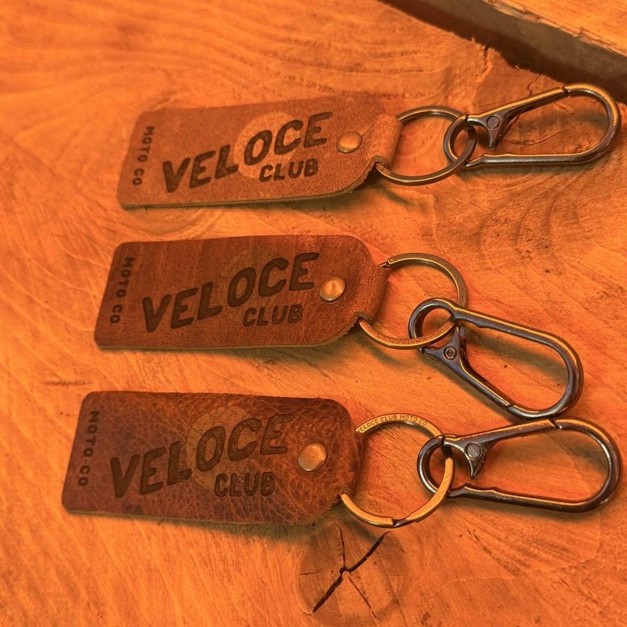 Veloce Club Flight tag 02 Motorcycle Keyring