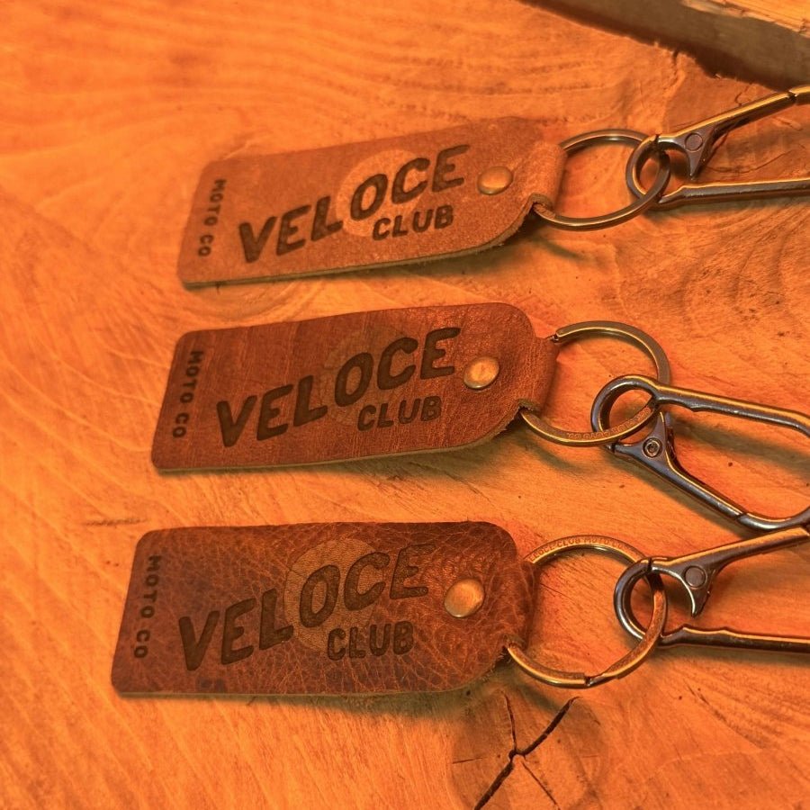 Veloce Club Flight tag 02 Motorcycle Keyring