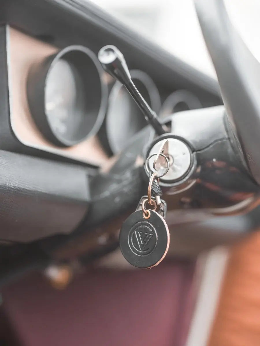 Veloce Club Round 01 Motorcycle Keyring | Veloce Club
