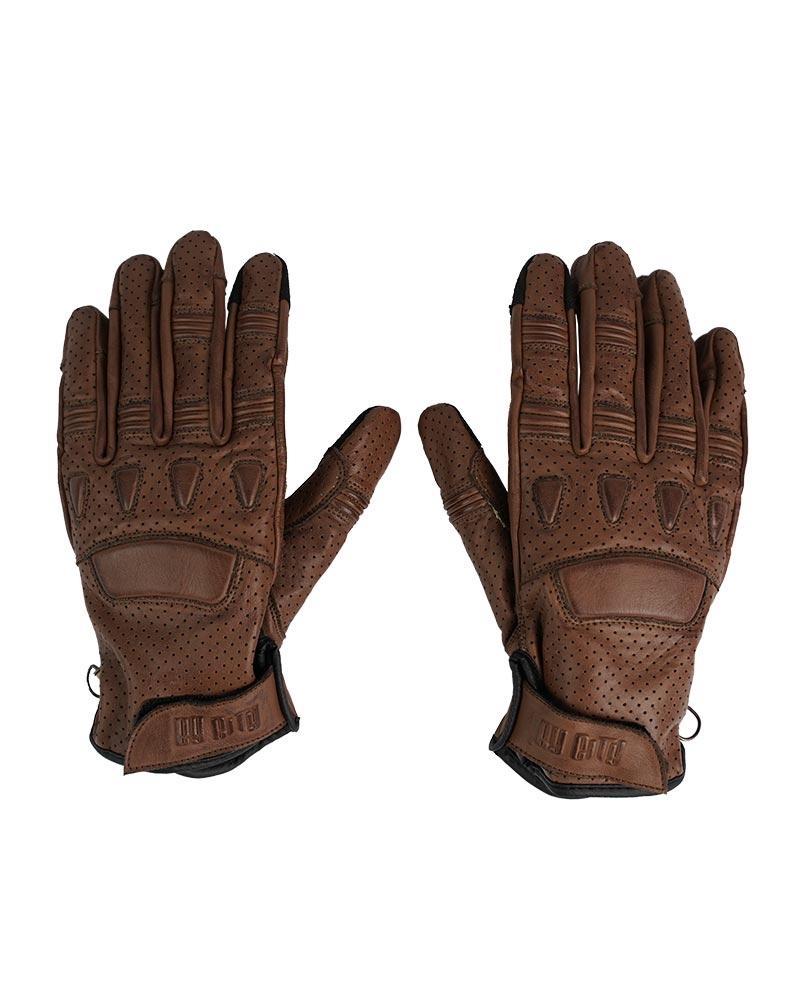 By City Pilot II Motorcycle Gloves Tan | Veloce Club