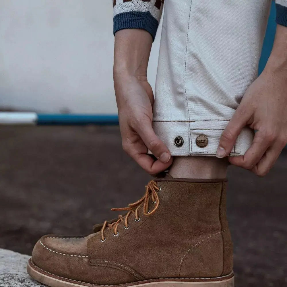 Wildust Sisters Cargo Overland Trousers - Ivory | Veloce Club