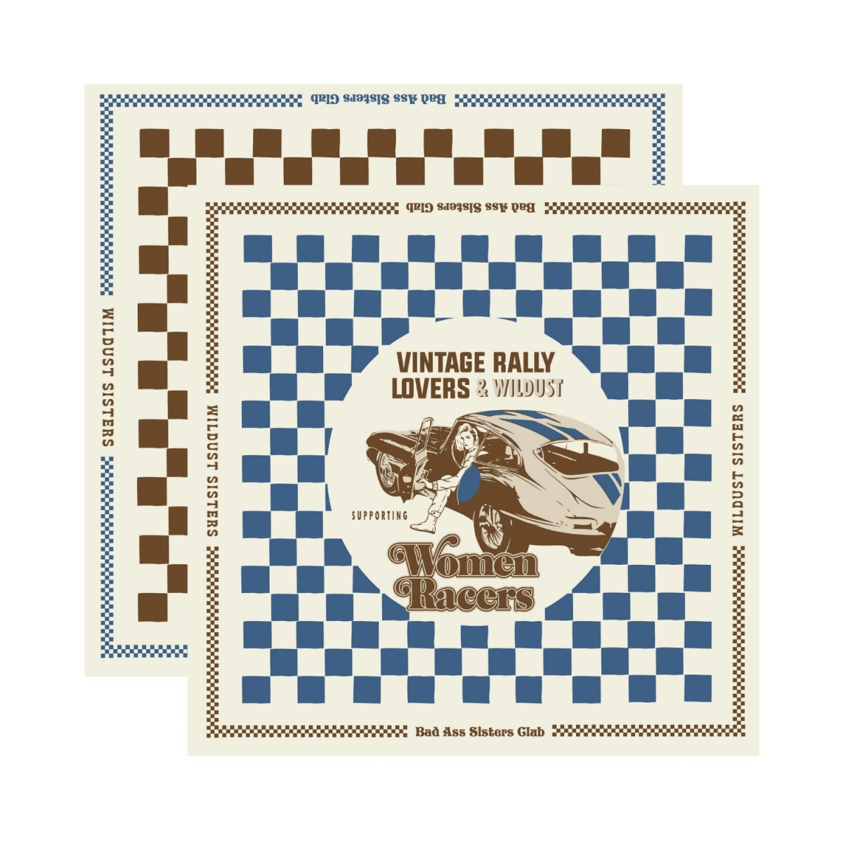 Wildust Sisters Classics Moto Scarf in Veloce Club