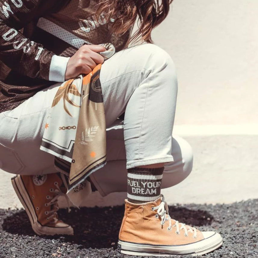Wildust Sisters Fuel Your Dream Socks | Veloce Club