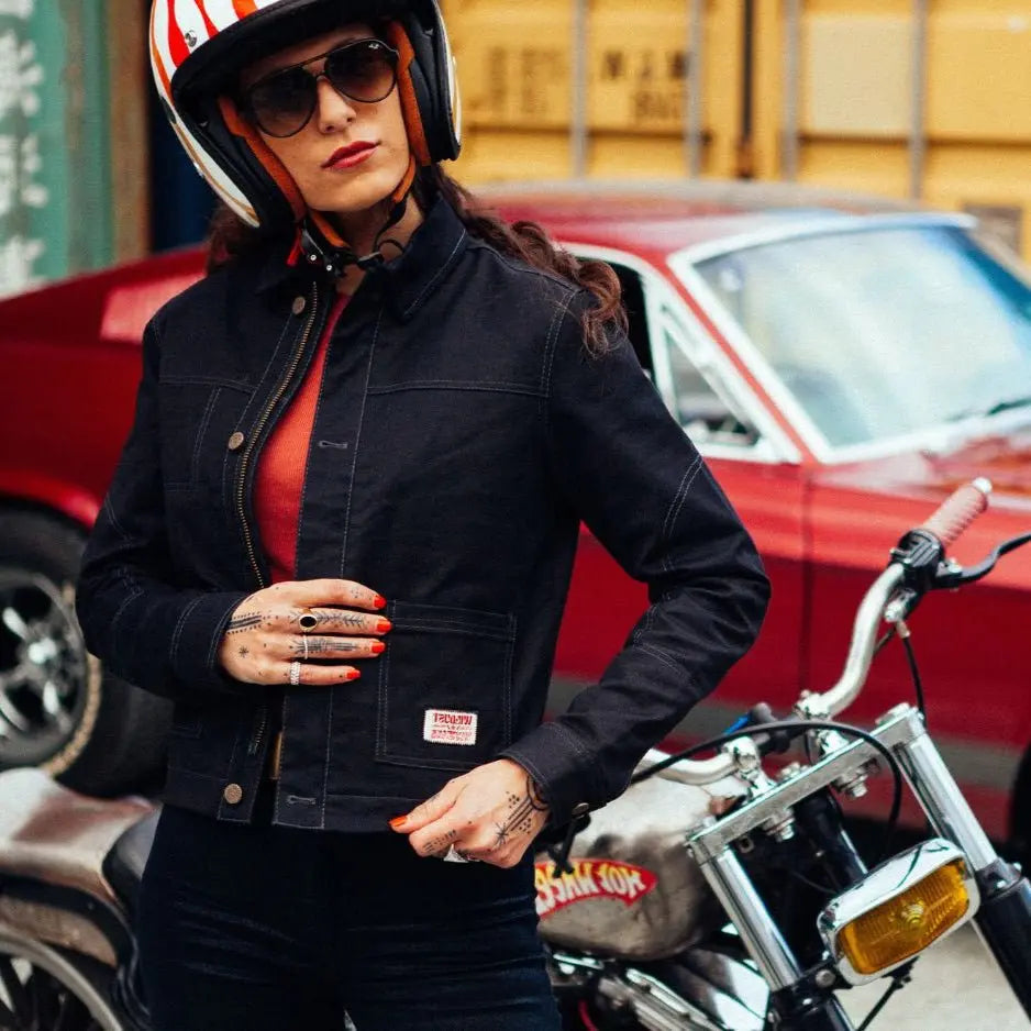 Wildust Sisters Pioneer Moto Jacket - Black | Veloce Club