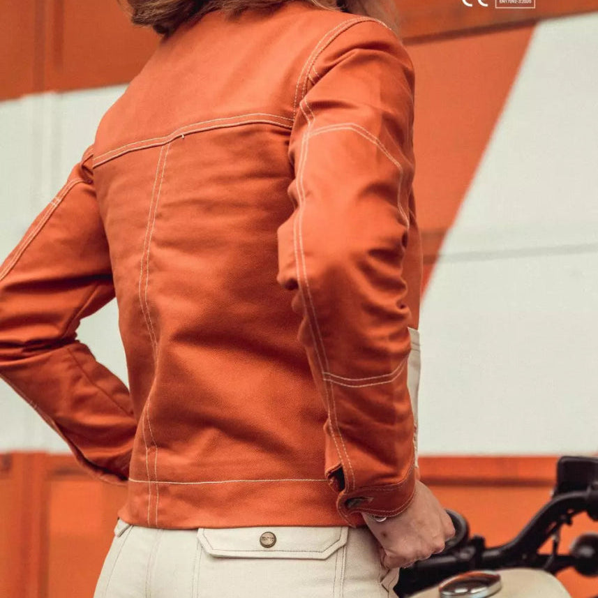 Wildust Sisters Pioneer Moto Jacket - Brick | Veloce Club