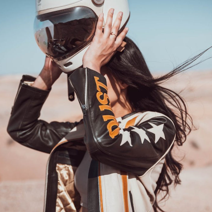 Wildust Sisters Stars & Stripes Jacket - Khaki | Veloce Club