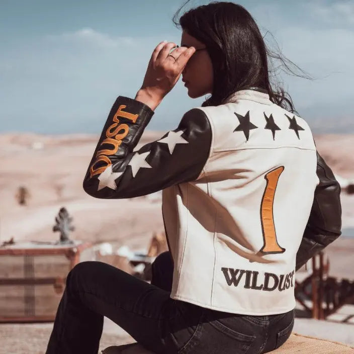 Wildust Sisters Stars & Stripes Jacket - Khaki | Veloce Club
