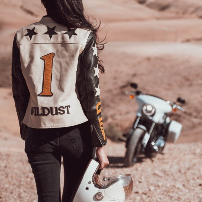 Wildust Sisters Stars & Stripes Jacket - Khaki | Veloce Club