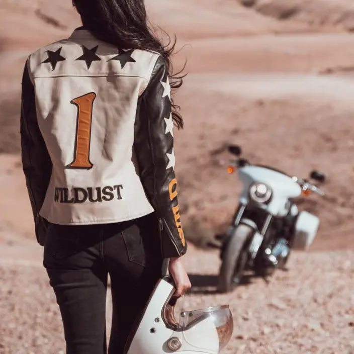 Wildust Sisters Stars & Stripes Jacket - Khaki | Veloce Club