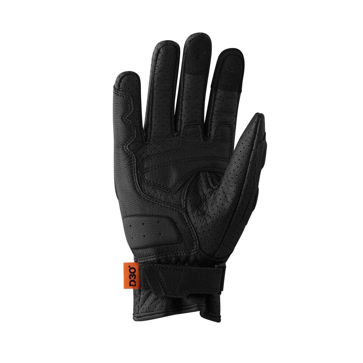 MotoGirl Yoko Women's Motorcycle Gloves in Black available at Veloce Club