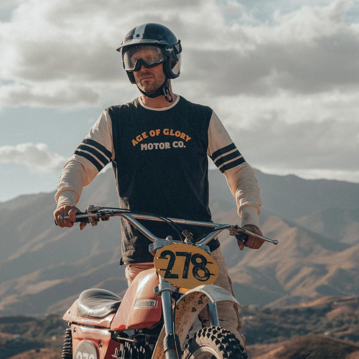 Age of Glory Authentic Long Sleeve in Black